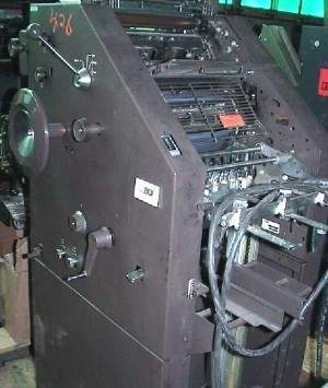 Ab Dick 8815 Offset Printing Machine